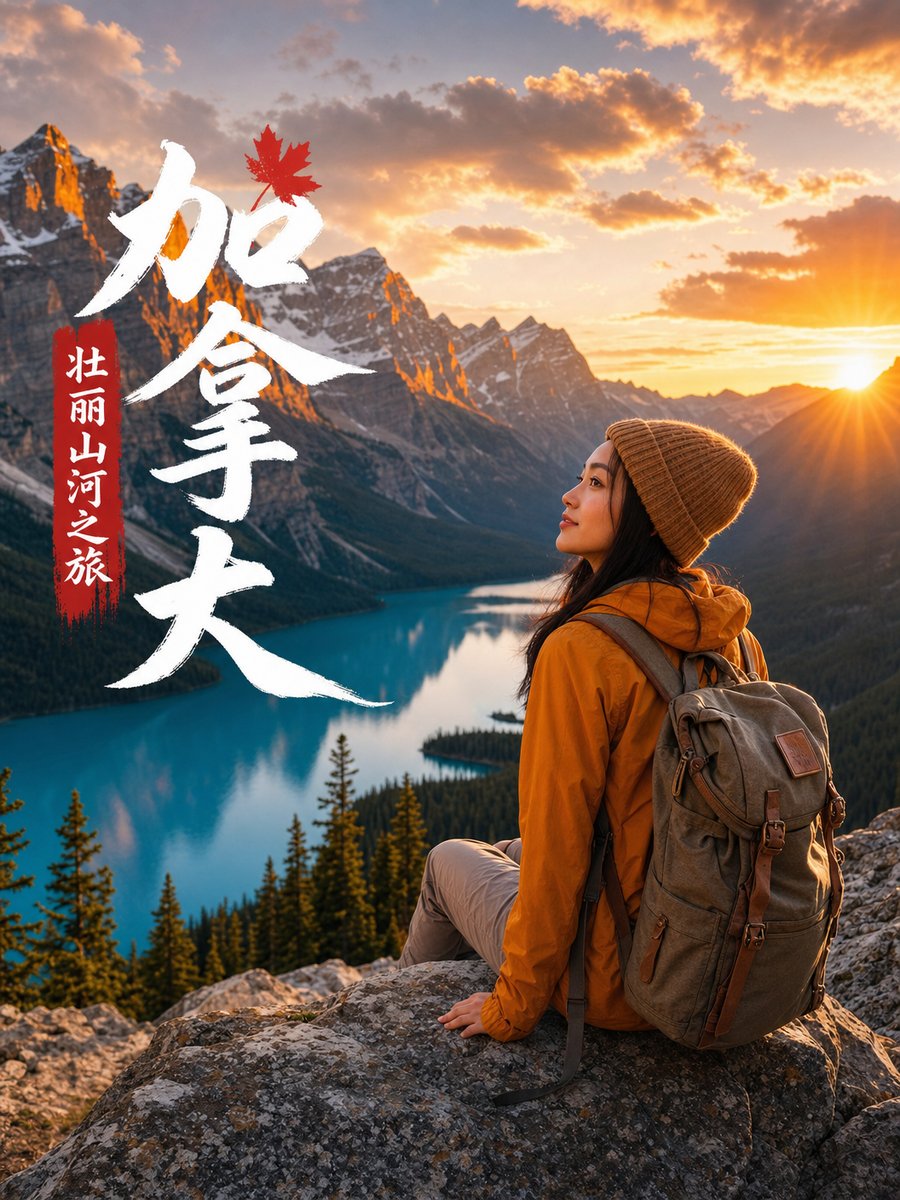 糖心vlog旅行视频加拿大山河之旅